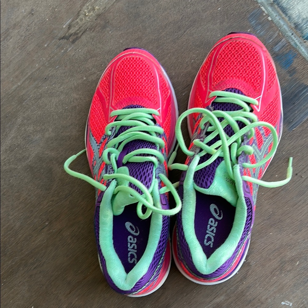 ASICS Women's Running Shoes - Pink and Purple